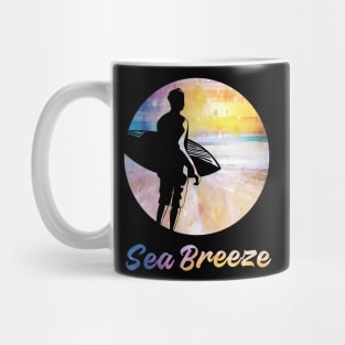 Beach Time, It's Time to go the beach. SEA BREEZE Mug